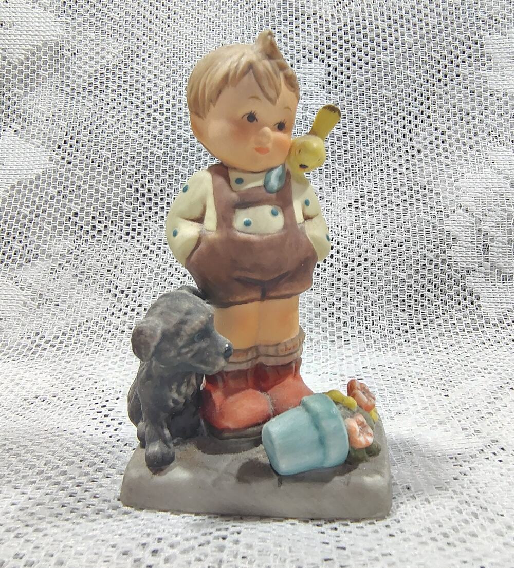 Goebel Studio Hummel Berta Hummel I'm Sorry Child Porcelain Figurine 1997